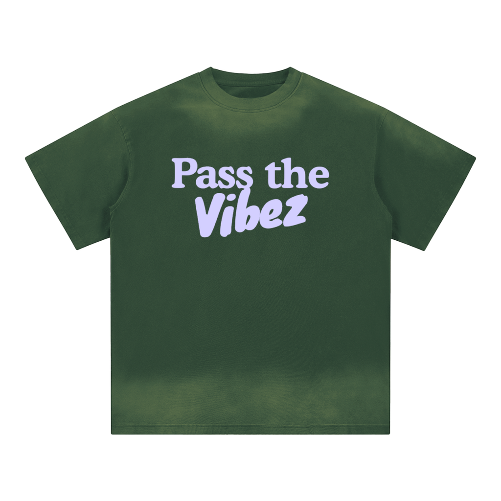 Petite Crew Neck Sunfade Edge T-Shirt